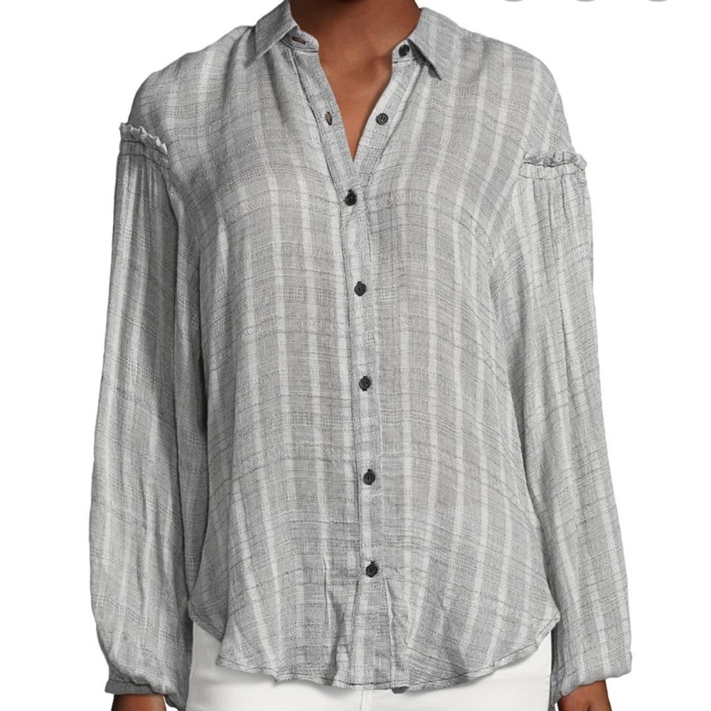 NWT Free People Headed to Highlands Top S Black